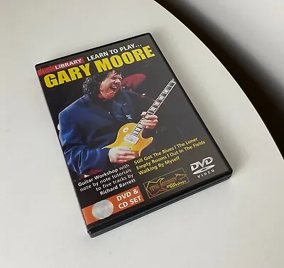 Lick LIBRARY [ GARY MOORE ] Learn To Play DVD CD Set Guitar Lessons MUSIC • $29.33