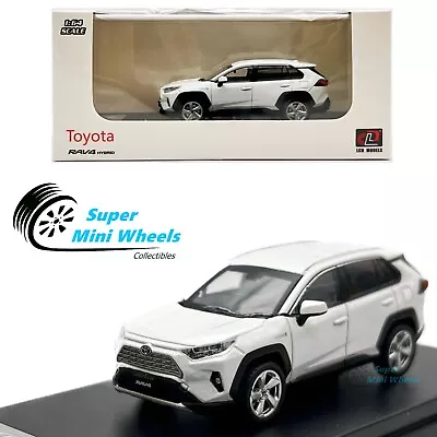 LCD Models 1:64 - Toyota RAV4 Hybrid (White) Diecast Model • $19.99