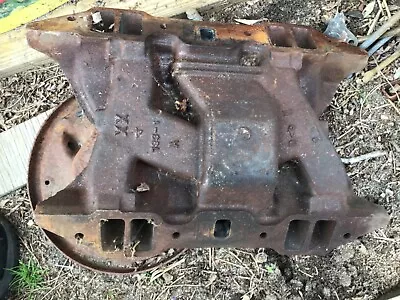 Dodge Charger  Plymouth Mopar 440 Cast Iron Intake Maifold 4 Barrel Charger  GTX • $50