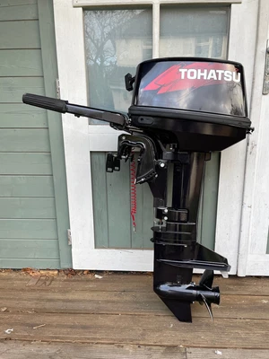 £950 • Buy Tohatsu 9.8 Hp Outboard Boat Motor 17.5  Shaft (2013 Model) - Well Maintained!