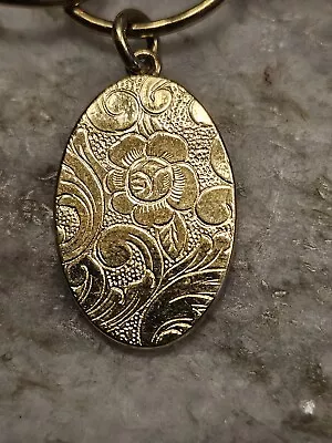 Rare Monica Rich Kosann Flower Scroll Filigree Oval 18k Charm Locket Pendant  • $1999.99