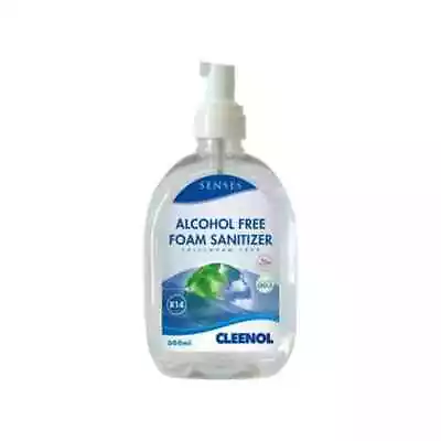 1 X Cleenol Senses Alcohol Free Foam Hand Sanitiser 500ml • £1.80