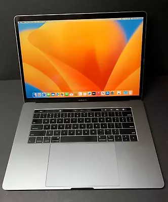 Apple MacBook Pro 2018 15  I7 6Core 2.2GHz 16GB 256GB Good Condition New Battery • $689