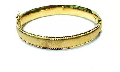 Milor Brand 18k Gold Bracelet 8.5 Grams Made In Italy Beautiful And Lightweight • $55