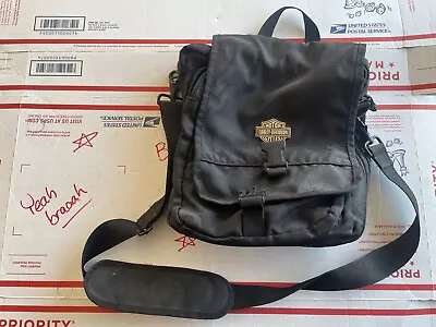 LOG Harley Davidson Authentic Motorcycle Laptop Shoulder Travel Bag Intersport • $49.99