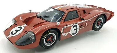 Exoto 1/18 Scale Diecast 18052 - 1967 Ford GT40 MKIV - Satin Aluminum • $505.17