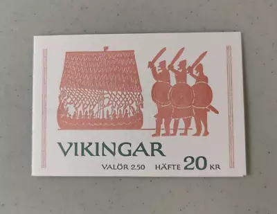 1990 Sweden Stamp Book Vikingar Viking Life Complete 8x2.50 KR Stamps • $7.95