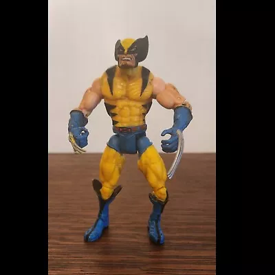 Marvel Legends Yellow Wolverine Series 3 Marvel 6  Toy Biz Figure Vintage • $8.50