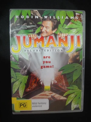 $4 • Buy Jumanji (Deluxe Edition, DVD, 1995) K325