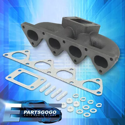 For Civic CRX DelSol Integra DC B16 B18 Cast T3 T4 Turbo Exhaust Manifold Header • $46.99