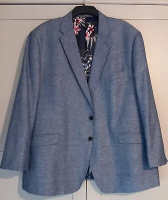 Skopes Tailored Fit Blue Smart Jacket Size 52 Short EXCELLENT CONDITION • £9