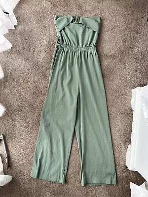 Khaki Valleygirl Jumpsuit 8  • $10