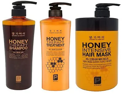 Daeng Gi Meo Ri Honey Therapy Shampoo + Treatment + Hair Mask Set • $69.95