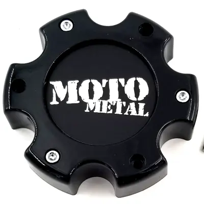 Moto Metal 909 957 959 Gloss Black 6 Lug 6x5.5 Wheel Center Cap P/N: MO909B6139B • $23