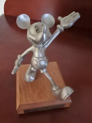 Hudson Pewter Disney Antique Mickey 1931 Mouse Generations Statue LE Of 2500 • $87