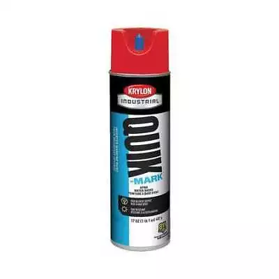 Krylon Industrial A03911004 Inverted Marking Paint 17 Oz. Brilliant Red • $6.35