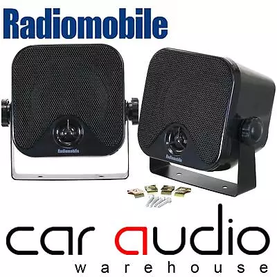 RMS620 120 Watts Car Motorhome Tractor Camper Van Boat Caravan Pod Box Speakers • £34.95