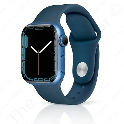 $279.99 • Buy Apple Watch Series 7 MKN83LL/A 45mm Aluminum Case WiFi Bluetooth GPS Abyss Blue