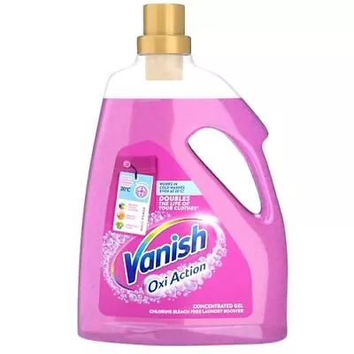 Vanish Gold Oxi Action Gel Stain Remover Fabric Clothes Colour Safe 2250ml • £12.27