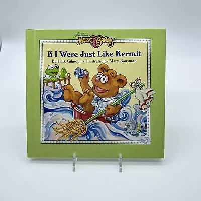 Jim Henson Muppet Babies Weekly Reader Hardcover : If I Were Just Like Kermit. • $4