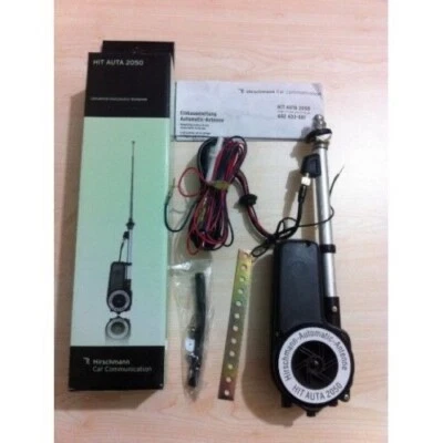 £89.95 • Buy Hirschmann Auta 2050 Chrome Mast Electric Car Aerial Lancia Mazda Mercedes