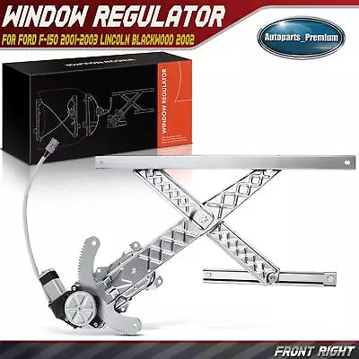 Window Regulator With Motor For Ford F-150 2001-2003 Crew Cab Pickup Front Right • $42.29