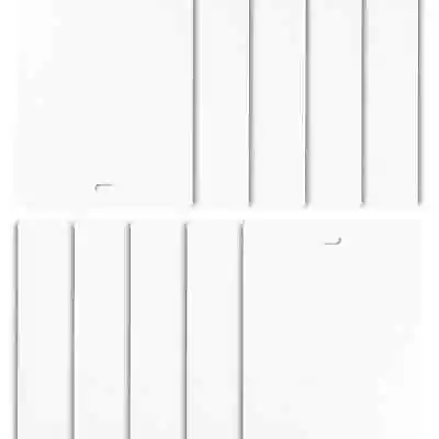 10 Vertical Blind Slats Vanes Replacement Blinds For House Kitchen 82.5  White • $14