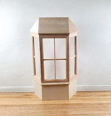 Dollhouse Bay Window Tall 1:12 Scale Miniature Floor To Ceiling DIY • $14