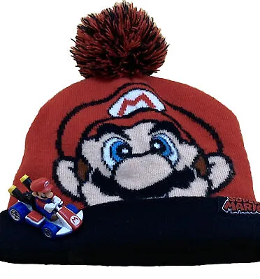 Super Mario Beanie 2019 And Super Mario Standard Kart Nintendo Hot Wheels 2018 • $9.99