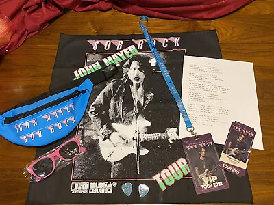 John Mayer Sob Rock Tour 2022 VIP Merch Fanny Pack Bundle W/ VIP Lounge Picks • $200