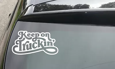 £2.69 • Buy Keep On Truckin' Funny Car/Window JDM VW EURO TRUCK Vinyl Decal Sticker