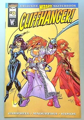 WildStorm Cliffhanger Sketchbook #0 ~ WIZARD 1997 ~ • $4.99