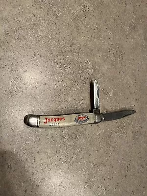 Vintage Advertising Jacques Seeds Imperial 2 Blade Pocket Knife  Nice  • $10.86