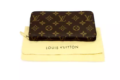 Louis Vuitton Monogram Zippy Zip Around Long Wallet LV • $427.50