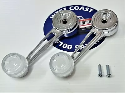 $59.90 • Buy Ford F100 Door Window Winder Handle Pair F150 F250 F350 Bronco 74-92