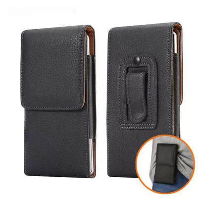 For Motorola Moto G 5G Plus Belt Clip Loop Holster Pouch Leather Case • $11.25