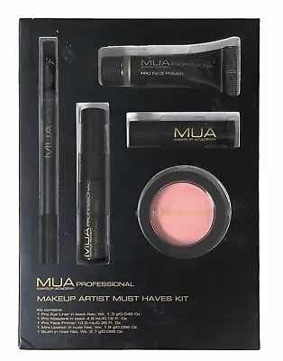 MUA Makeup Academy Artist Kit Liner Mascara Primer Lipstick Blush 5 Piece Set  • $19.97