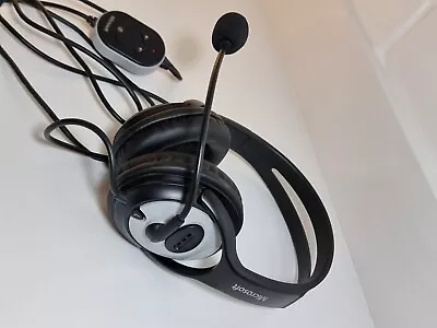 £10 • Buy Microsoft Lifechat Lx-3000 Usb Headset Pc Headphones &mic Business Skype Zoom