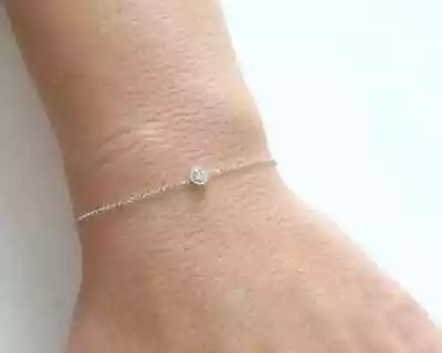 1CT Round Lab Created Diamond Women's Wedding Gift Bracelet 14K White Gold Over • $34.64