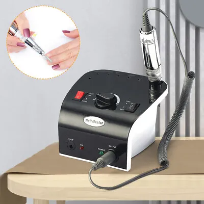 35000RPM Electric Nail Art File Drill Machine Professional Manicure Pedicure Kit • £42.62