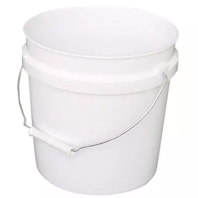 Durable White Paint Bucket 2 Gallon • $9.49