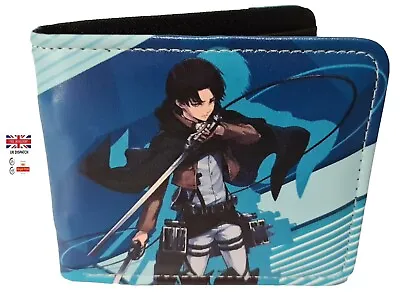 Attack On Titan Anime Wallet - Levi Ackerman - Premium PVC Leather - Unisex  • £24