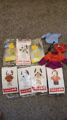 Vintage Snoopy & Woodstock Wardrobe Clothing Sets • $50