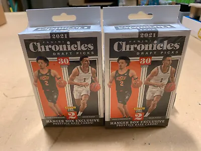 SIX 2021 Panini NBA Basketball Chronicles Draft Picks HANGER BOX 180 Cards • $29.95