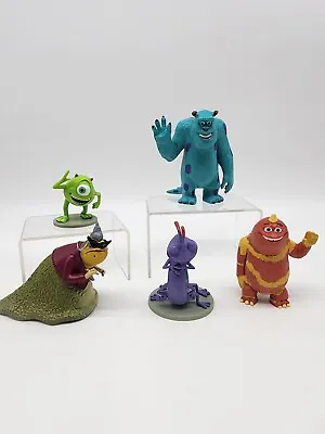 Lot Of 5 Disney Pixar Monsters Inc. Sully George Randell Mike Roz Action Figures • $18.39