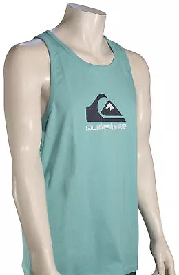 Quiksilver Comp Logo Tank - Marine Blue - New • $28