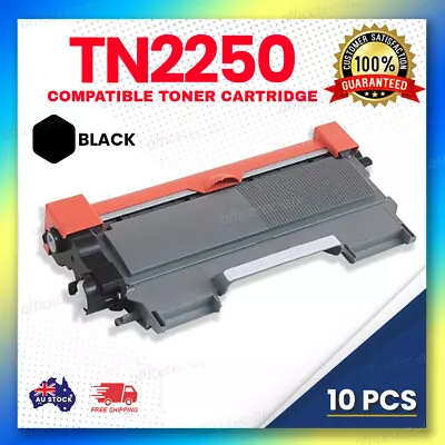 10x Non-OEM Toner TN2250 For Brother HL2270DW MFC7362 MFC7460DN MFC7860DW • $98