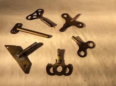 7 Vintage Clock Keys Lot • $15