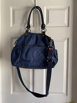 Stork Sak Olivia Blue Diaper Bag • $9.99