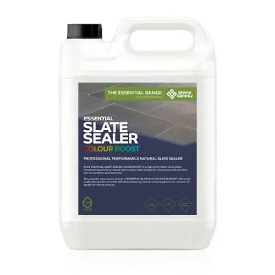 SLATE TILE SEALER Colour 'Boost' And Protect Patio Paving Floors & Path (5 Size) • £169.95